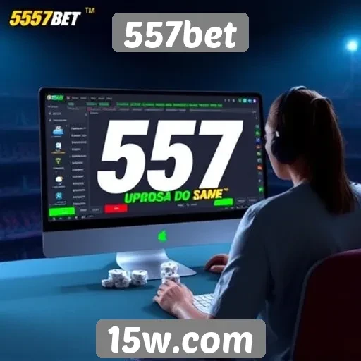 Experiência do usuário no site 557bet